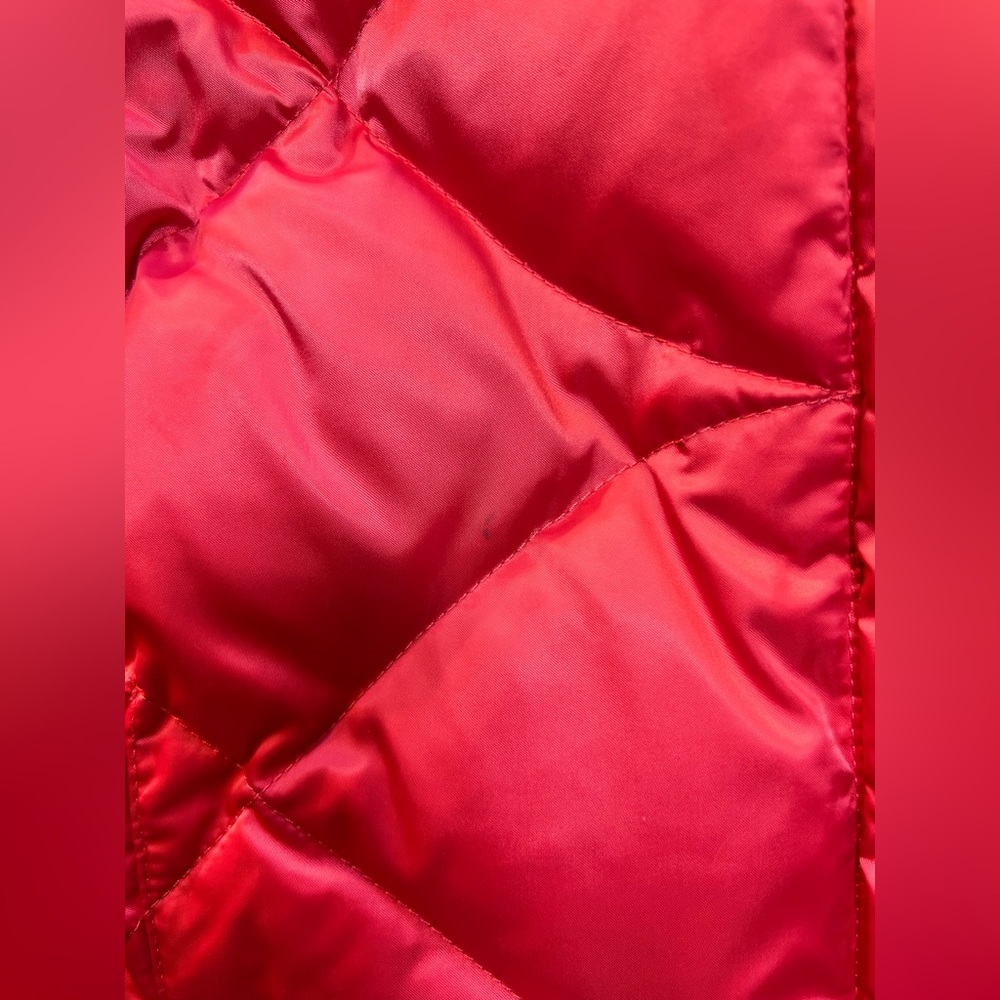 The North Face Puffer Vest Quilted 550 Down Pink Zip 550 View 3